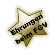 Ehrungen beim FGV